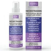 Rida Neoketramin spray bottle for daily scalp refresh and hydration.