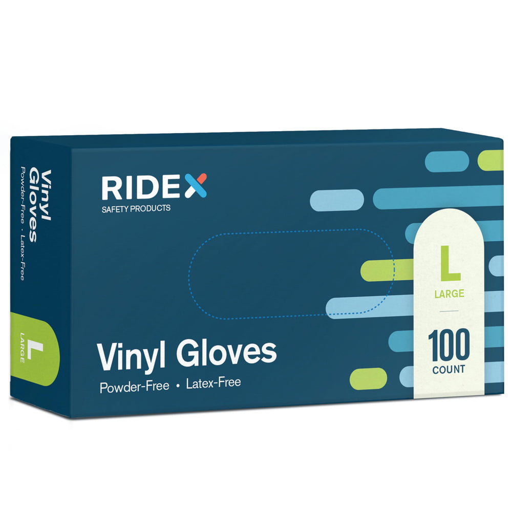 Ridex disposable gloves dispensing box enables quick one-at-a-time access for busy kitchens.