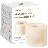 RIFANO hydrocolloid tape roll cut-to-size demonstrates versatile coverage for various locations.
