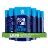 Right Guard Sport Fresh Scent invisible solid six-pack on display.