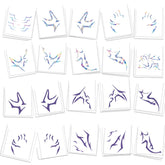 Rihoyoss K-pop Demon tattoos 60 pcs for vibrant party looks and easy skin transfer