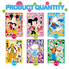 Rihoyoss make-a-face sticker sheets ideal for classroom rewards and party decor.