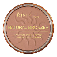 Rimmel London Natural 021 Sun Light bronzer powder for a natural matte glow.