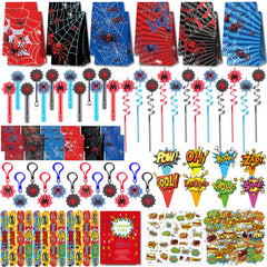 Rinfoeti 308Pcs party bundle cake toppers for stylish birthday decor.