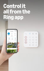 Ring Alarm Base Station 2nd Gen built-in backup battery keeps online during outages.