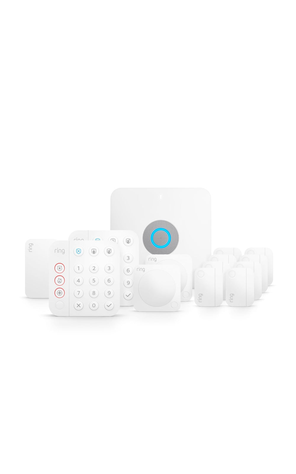 Ring Alarm Pro base station anchors a secure mesh Wi-Fi network.
