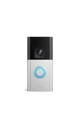 Ring Battery Doorbell Pro front view for reliable exterior surveillance.