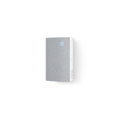 Ring Chime newest model side profile highlights its slim, modern design.