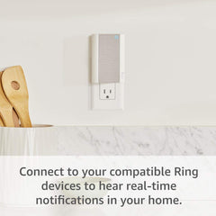 Ring Chime Pro boosts WiFi coverage for Ring devices across your home.