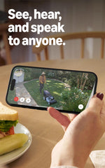 Ring Outdoor Cam battery-powered setup enables wireless, easy placement.