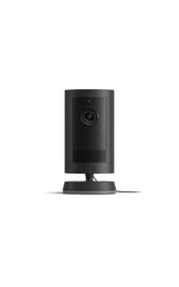 Ring Outdoor Cam Plus front view captures wide 2K video for home security.