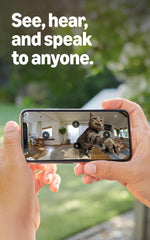Ring Pan-Tilt Indoor Cam Two-Way Talk enables quick responses.