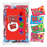 Ring Pop wearable candy ring on finger for festive party flair.