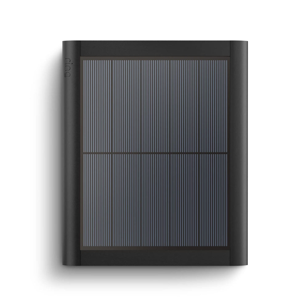 Ring Solar Panel 2nd Gen front view showing compact design for Outdoor Cam charging