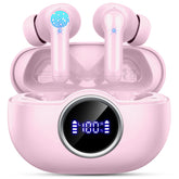 Rinsmola G21Pro earbuds in case for quick pairing and easy storage.