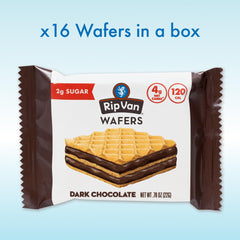 Rip Van Wafels individually wrapped wafer ensuring freshness for on-the-go.
