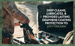 Riptide Armory Graphene Nano Coat application creates a durable protective layer.