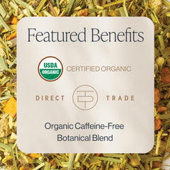 Rishi Tea Turmeric Ginger brew steps guiding a smooth cup