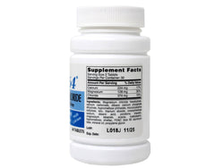 Rising Mag64 ingredient label close-up highlights magnesium chloride content.