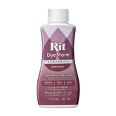 Rit DyeMore Plum Berry bottle for synthetic fabric dyeing projects
