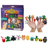 Rite Lite Passover 10 Plagues puppets close-up for interactive seder storytelling.