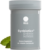 Ritual Synbiotic bottle with mint flavor for daily gut support.