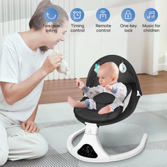 Riviplou 3-point harness safety belt keeps babies secure during swinging sessions