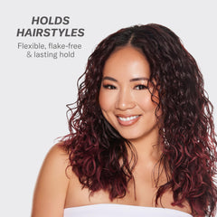 Rizos Curls Light Hold Gel application demonstrates easy, mess-free styling.