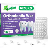 RIZUKO braces wax with dome design provides strong, comfortable protection for braces.