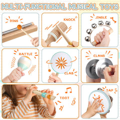 Rmischolar maracas invite shaking play and sensory development in early years