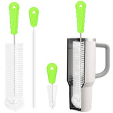 RNOAFMU bottle brush with large head for deep bottle cleaning.