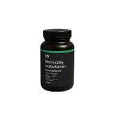 Ro Daily Multivitamin for Men bottle front with peppermint flavor for daily wellness.