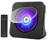 ROADOM desktop CD player with speakers, delivering rich hi-fi sound for home listening.