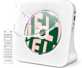 ROADOM desktop CD player front view, compact home audio solution.