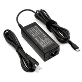 ROAYEWEY 45W USB-C Chromebook charger front view with USB-C port