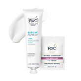 RoC Barrier Renew Night Moisturizer bottle delivering ultra-light hydration for sensitive skin.