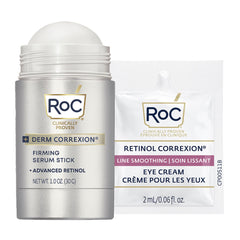 RoC Derm Correxion serum stick glides on for firmer jawline.