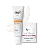 RoC Multi Correxion Revive Glow bottle close-up for daily protection and brightness