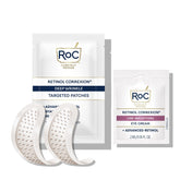 RoC patch targeting crow's feet to reduce wrinkle visibility.