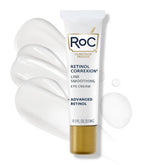 RoC Retinol Correxion eye cream jar close-up for smoother skin around eyes