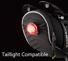 ROCKBROS under-seat bag offers easy installation with two straps.