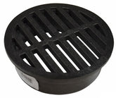 Rocky Mountain Goods 4inch drainage grate cover over a pipe prevents debris entry.