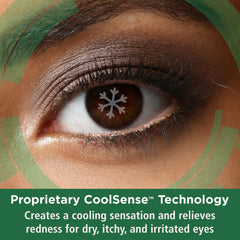 Rohto Cool Relief label closeup highlights trusted brand and fast-acting cooling.