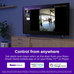 Roku Doorbell two-way audio enables live conversations with visitors