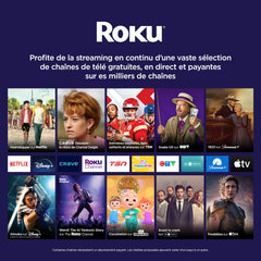 Roku Express 4K 2022 HDMI cable included for quick setup