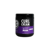 Rolda Curl Cream bottle pour demonstrates easy application for defined curls.