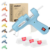 ROMECH 20W mini glue gun enables quick, precise bonding for crafts and small repairs.