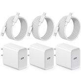 ROMITAZ fast-wall-charger-20w powers iPhone quickly and safely.
