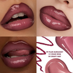 rom&nd Lip Mate Pencil #09 Plum Burgundy for precise definition and blendable shading.