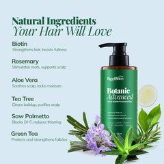 RootStim foam lather demonstrates easy cleansing and quick rinse